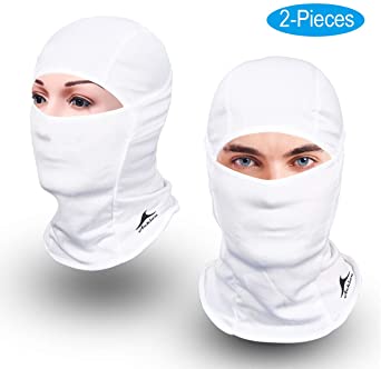 Achiou Balaclava Face Mask UV Protection for Men Women Ski Sun Hood Tactical Masks