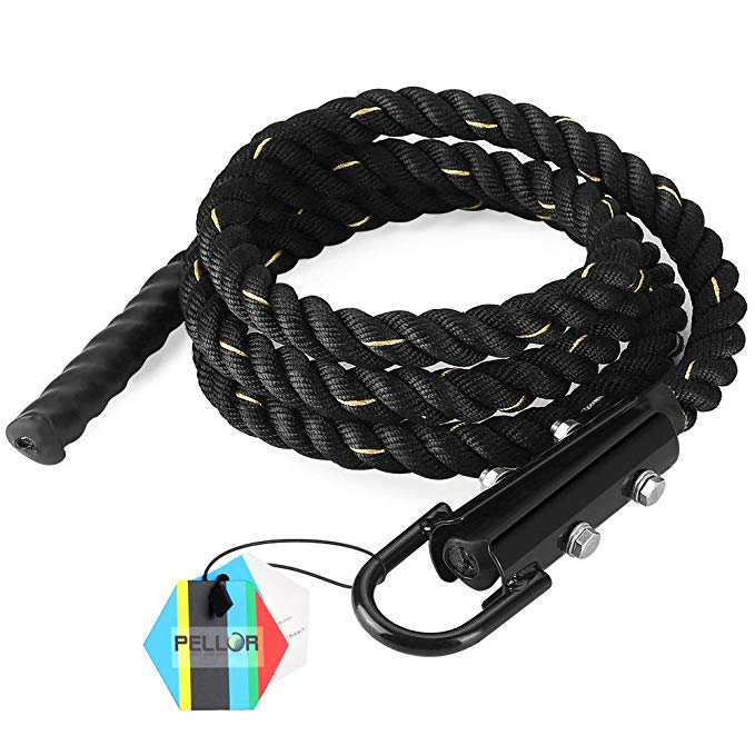 Pellor Sport Fitness Exercise Gym Training Climbing Rope for Indoors and Outdoors