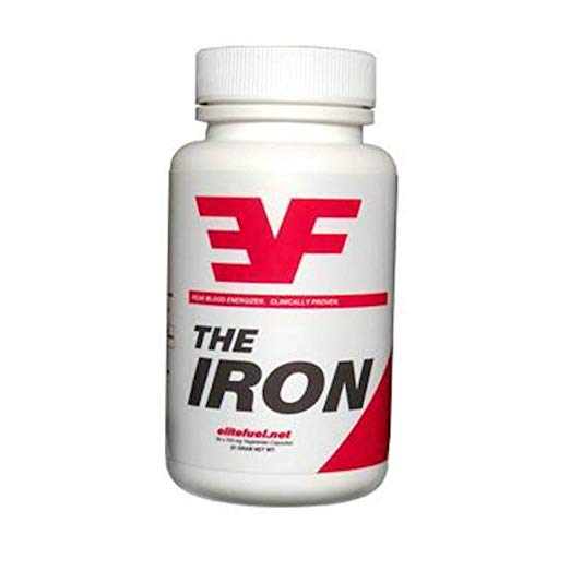 The Iron by Elite Fuel Daily Iron Supplement for Men & Women Athletes (1 Month, 30ct.)