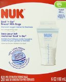 NUK Seal N Go Breast milk bags 50 Count