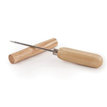 True Spike Wooden Ice Pick 1 Natural