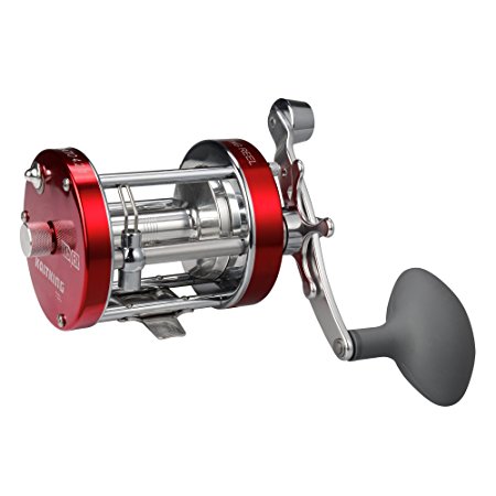 KastKing Rover Round Baitcasting Reel – No. 1 Rated Conventional Reel - Carbon Fiber Star Drag - Reinforced Metal Body & - 2016 New Release Rover RXA Conventional Reel Inshore and Offshore Saltwater and Freshwater Reel - Award Winning Manufacturer