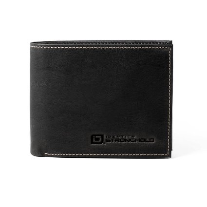 RFID Wallet in Genuine Leather Bifold 10 Slot Classic - Protective Wallets for Men - Excellent Quality Leather