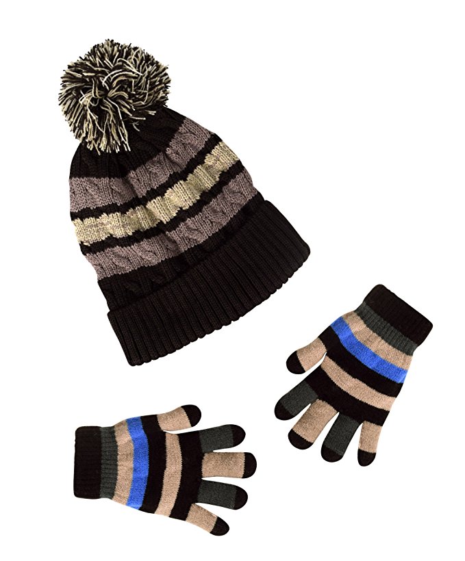 Peach Couture Children’s Toddler Warm Winter Gloves and Mittens Value packs