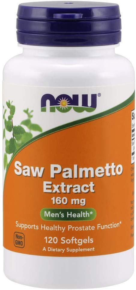 Now Foods, Saw Palmetto Extract, 160 mg, 120 Softgels