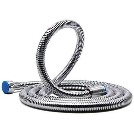 Shower Hose, HooSeen Extra Long 18/8 Stainless Steel Handheld Showerhead Hose Replacement with Solid Brass Connector (59 inch)