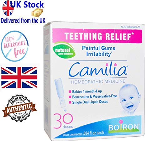 Camilia, Teething Relief, 30 Liquid Doses, .034 fl oz Each