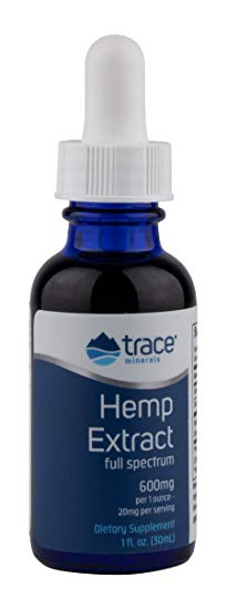 Full Spectrum Hemp Oil Extract 600 mg Trace Minerals