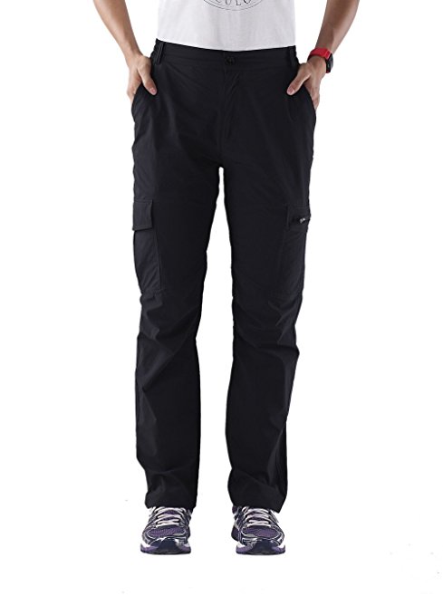 Unitop Women's Quick Dry Water Resistant Hiking Cargo Pants