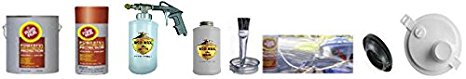 Fluid Film Undercoating Kit 1 Gallon with PRO Spray Gun, bottles, and everything you need