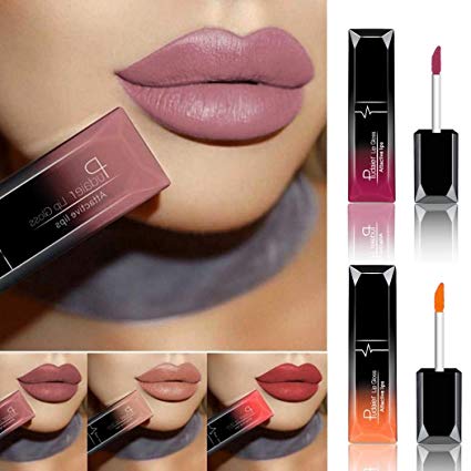 Dongtu New 21 Colors Waterproof Matte Non Stick Cup Not Fade Lip Gloss Matte Lipstick Lipstick