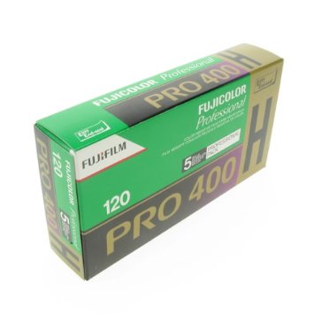 Fujifilm Fujicolor Pro 400H Color Negative Film ISO 400, 120mm, 5 Roll Pro Pack (Discontinued by Manufacturer)