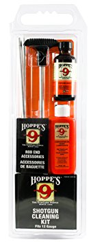 Hoppe's No. 9 Cleaning Kit with Aluminum Rod, 12-Gauge Shotgun, Clamshell
