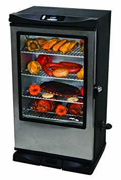 Masterbuilt 20070312 30-Inch Front Controller Electric Smoker with Window and RF Controller