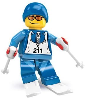 Lego Collectable Minifigure Series 2 - Downhill Skier - Sealed