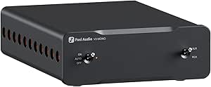 Fosi Audio V3 Mono Power Amplifier for Home Audio Speakers, Mini Monoblock Class D Amp with TPA3255, 240W for HiFi Home Theater AVR Receiver Component, RCA/XLR Balanced Inputs with 48V/5A Power Supply