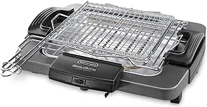 Delonghi BQ60.X Barbecue électrique de table 4,3 kg