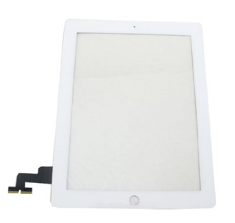 Apple iPad 2 Touch Screen Glass Digitizer Replacement white
