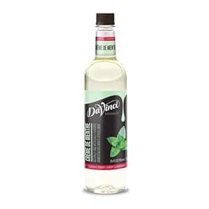 DaVinci Gourmet Classic Creme De Menthe Syrup, 25.4 Fl Oz (Pack of 1)