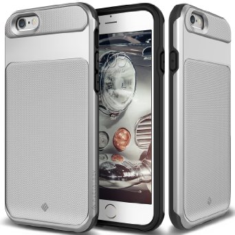 iPhone 6S Case, Caseology® [Vault Series] Rugged Slim Cover [Silver] [Active Armor] for Apple iPhone 6S (2015) & iPhone 6 (2014) - Silver