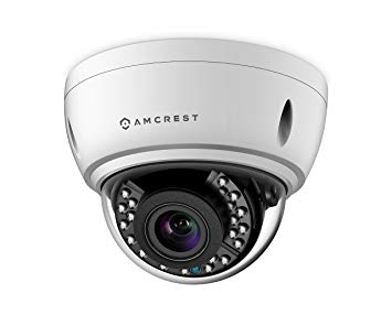 Amcrest 4x Optical Zoom HD 1080P 1920TVL Dome Outdoor Security Camera (Quadbrid 4-in-1 HD-CVI/TVI/AHD/Analog), 2MP 1920x1080, 65ft Night Vision, Motorized Varifocal Lens 40°-90°, White (AF-2MVD-VARIW)