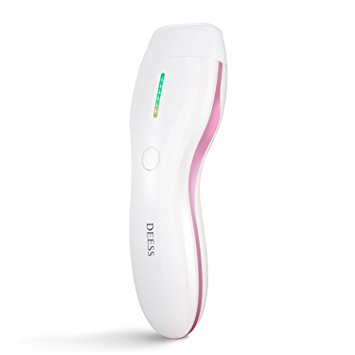 DEESS Permanent Hair Removal Beauty Device iLight 3 plus, IPL Light Hair Removal Device Home Use, Pink. 350,000 Flashes, Wired Design, No Downtime.Cooling Gel is not Required, Gift: Goggles.