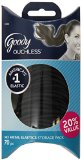 Goody Ouchless No Metal Black Elastics Storage Pack 4mm 70 Count