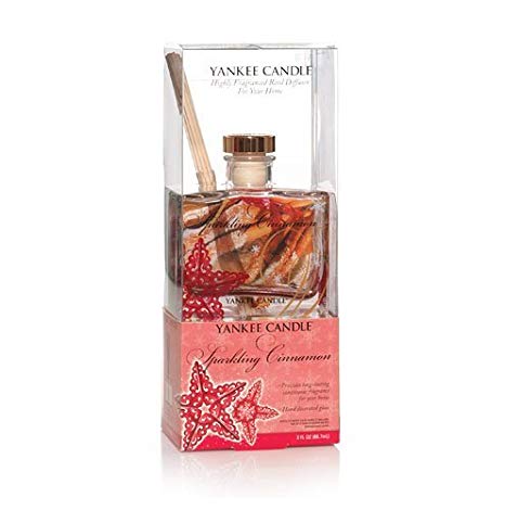 Sparkling Cinnamon 3oz Signature Reed Diffuser by Yankee Candle