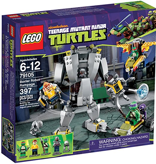 Lego Teenage Ninja Mutant Turtles Baxter Robot Rampage 79105