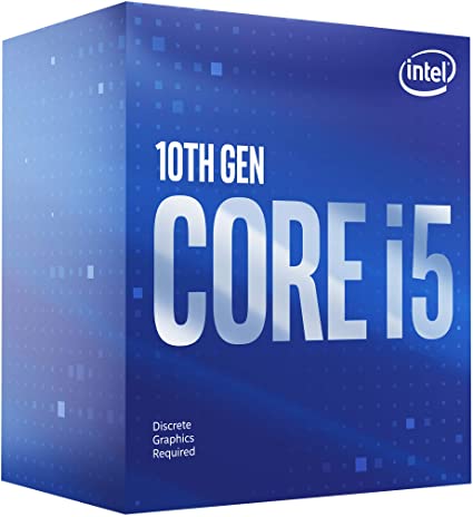 Intel® Core™ i5-10400F Desktop Processor 6 Cores up to 4.3 GHz Without Processor Graphics LGA1200 (Intel® 400 Series chipset) 65W, Model Number: BX8070110400F