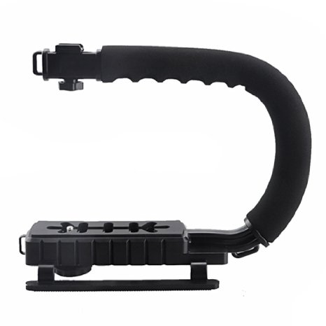 PRO Camera Camcorder Stabilizing Stabilizer Handle Grip for DSLR DV Video Black