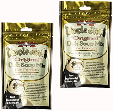 Marshall Pet Products Uncle Jim's Original DUK Soup Mix Ferret Food Supplement & Dietary Aid (2 Pack)