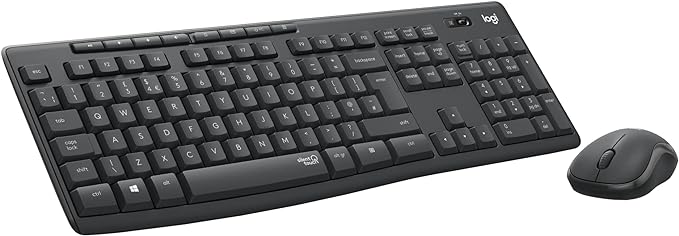 Logitech MK295 Silent Wireless Combo Keyboard and Mouse