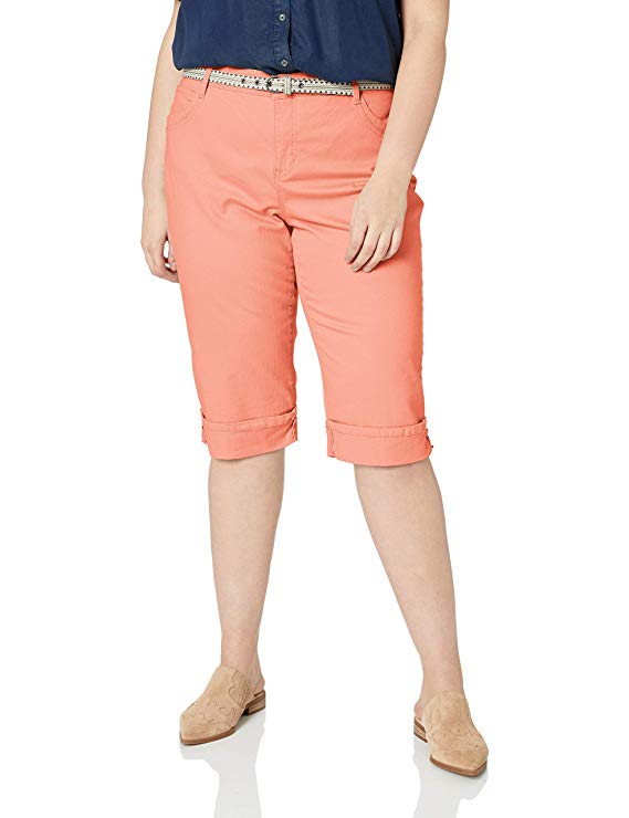 Gloria Vanderbilt Women's Clio Belted Skimmer with Cuff Hem