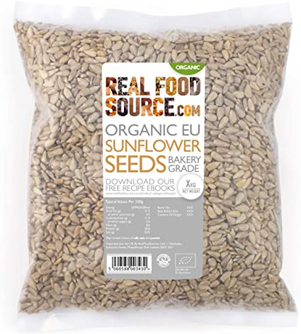 RealFoodSource Certified Organic EU Sunflower Seeds 1KG