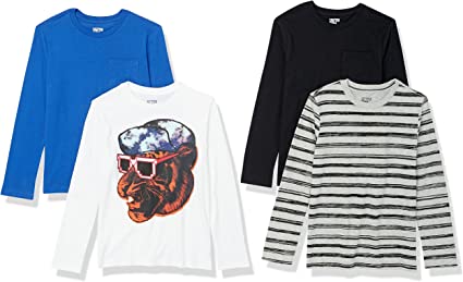 Spotted Zebra Boys' Long-Sleeve T-Shirts