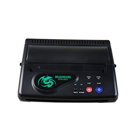 Dragonhawk Black Tattoo Transfer Stencil Machine Thermal Copier Printer Machine ZY003