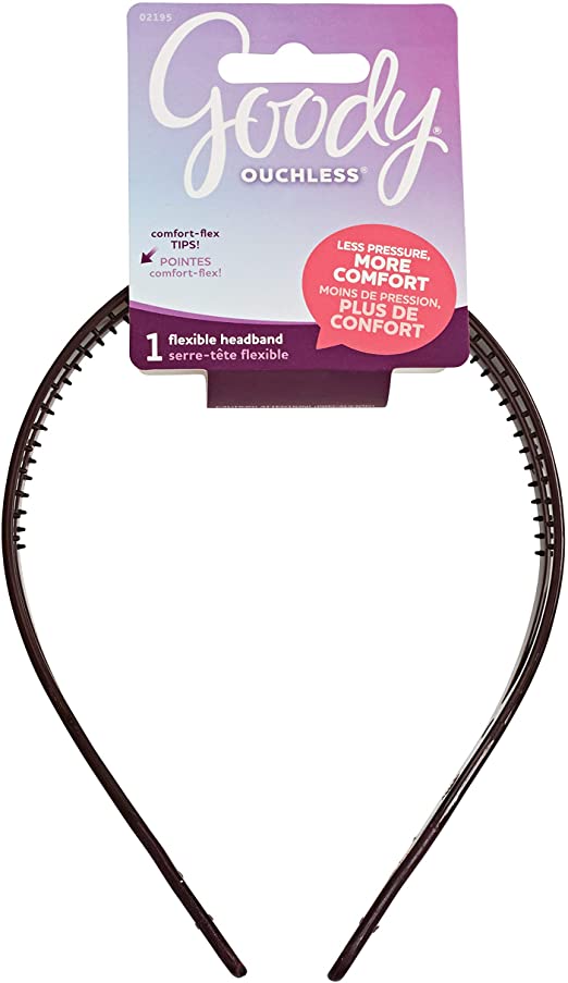 Goody Ouchless Flex Pressure-Free Headband Black 1 ea