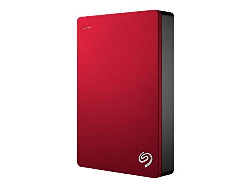 Seagate Backup Plus 4TB Portable External Hard Drive with 200GB of Cloud Storage USB 3.0 (STDR4000902) - Red