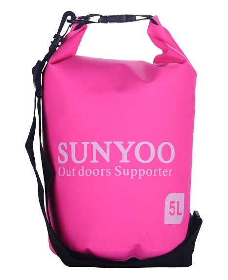 SUNYOO® Top rate 100%Waterproof Dry Bag Shoulder Sack Bag for Swimming Surfing Fishing Boating Skiing Holdable Handy Shoulder Sack Bag