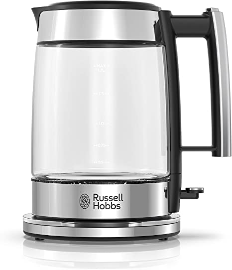 Russell Hobbs 1.7L Electric Kettle, Glass
