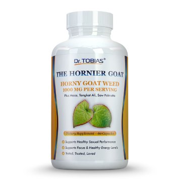 Dr. Tobias The Hornier Goat - Horny Goat Weed Plus