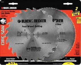 Black & Decker 2 Pack of Steel Blades (26T & 140T) Part No. 73-017