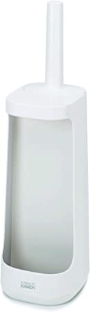 Joseph Joseph Flex Plus Toilet Brush with Storage Bay - White/White