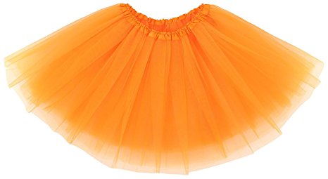 Women's Classic 3-layered Tulle Tutu Ballet Skirts Ruffle Pettiskirt