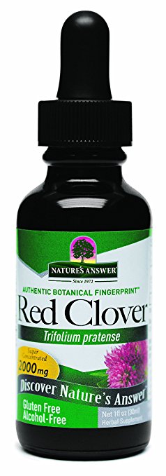Nature's Answer Alcohol-Free Red Clover Flowering Tops, 1-Fluid Ounce