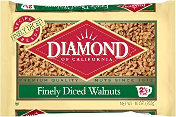 Diamond of California, Finely Diced Walnuts, 10 Ounce