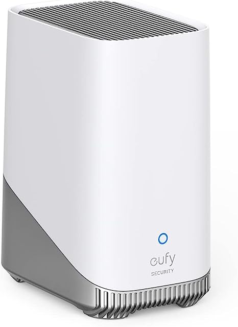 eufy Security S380 HomeBase (HomeBase 3),eufy Edge Security Center, Local Expandable Storage up to 16TB, eufy Security Product Compatibility, Advanced Encryption, No Monthly Fee