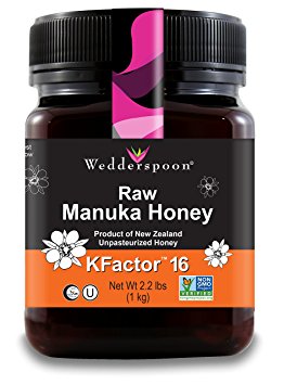 Wedderspoon Kfactor 16  Manuka Honey, 35.2 Ounce