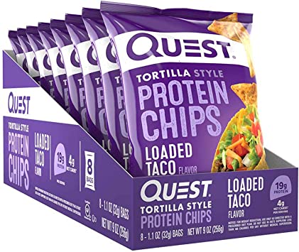 Quest Tortilla Style Protein Chips - Loaded Taco